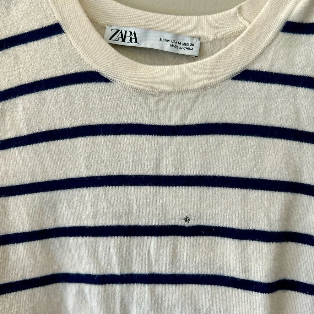 Last Chance Sale! Low Prices 💥 Zara Striped Sleeveless Tank Top - Picture 3 of 3